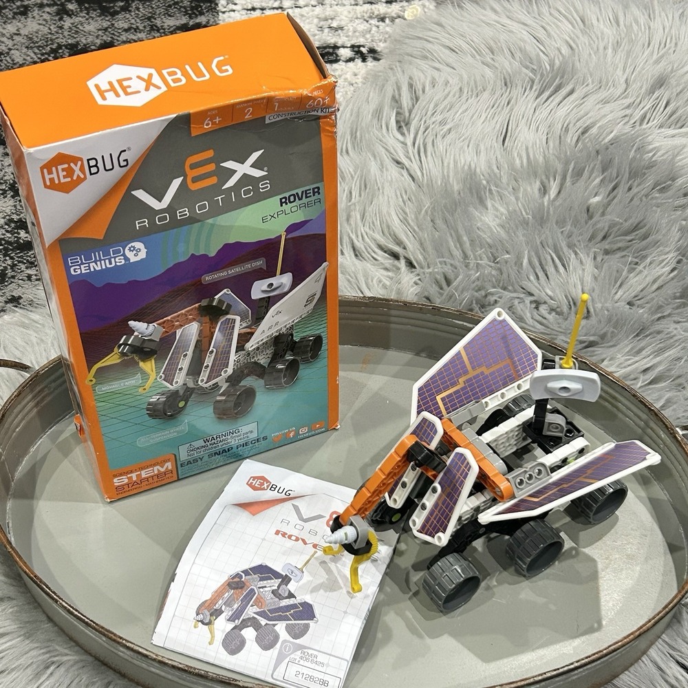 Hex Bug‎ VEX Robotics Rover Explorer 60+ Snap Pieces STEM Starter Toy